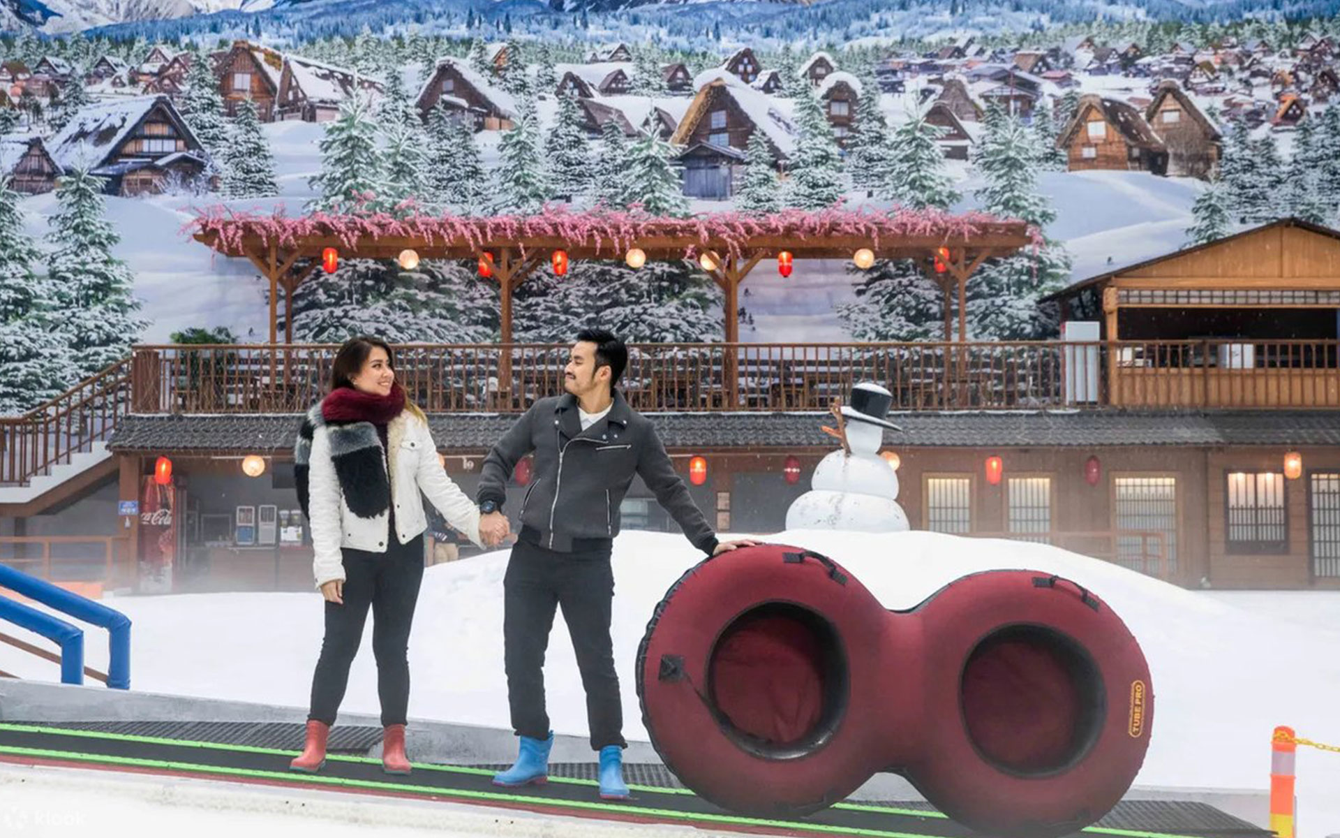 TRANS Snow World indoor snow park featuring Focusun artificial snowmaking technology and immersive year-round winter attractions.