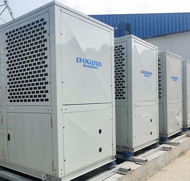 Liquid desiccant dehumidification system providing advanced moisture removal and energy-efficient air treatment for indoor snow facilities.