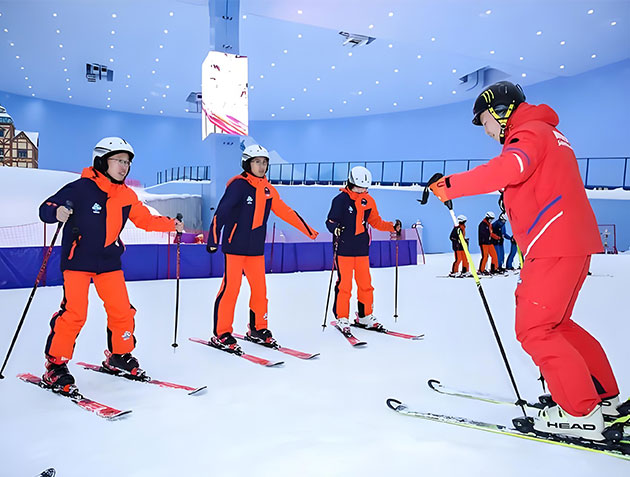 Project operation services for snow parks and ice attractions, ensuring efficient facility management and long-term operational performance.